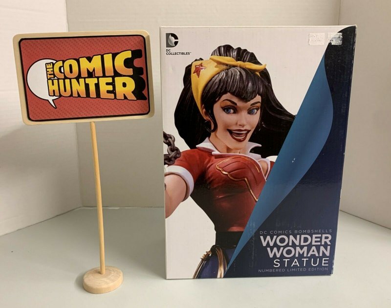 DC Comics Bombshells Wonder Woman Numbered Limited Edition Statue  