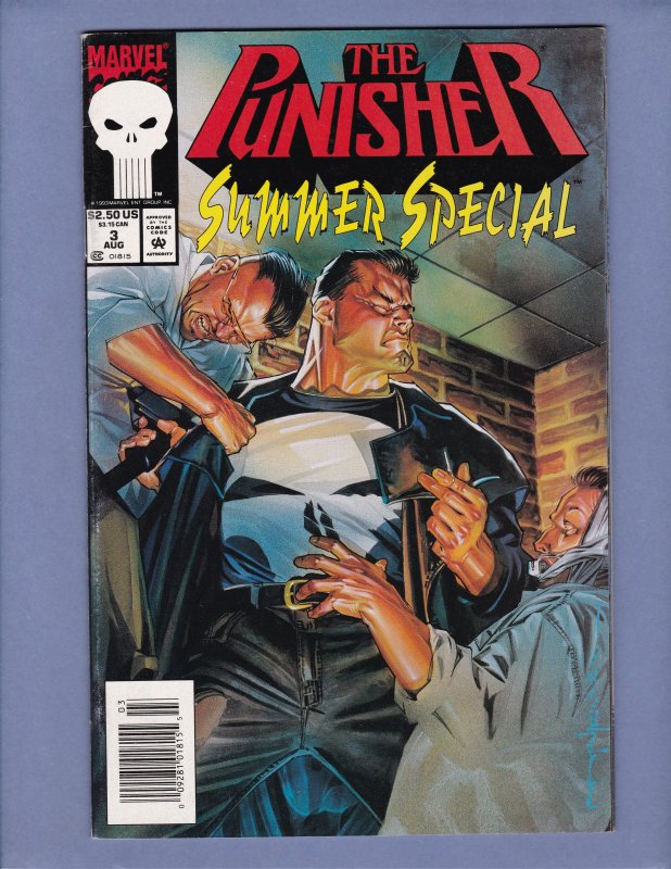 Punisher Back To School/Summer Specials #1 #2 #3 Complete Series Marvel 1991