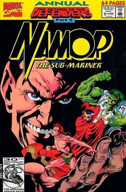 NAMOR THE SUB-MARINER ANNUAL #2 (1992)