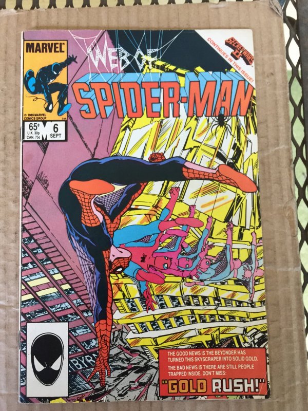 Web of Spider-Man #6 (1985)