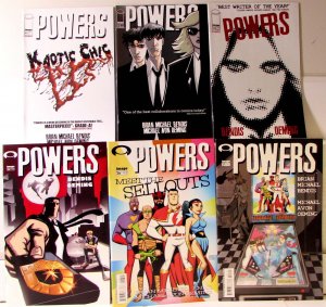 Powers Lot 6 #22, 23, 24, 25, 26, 27 2002 Image Deena Pilgrim Super-Shock Comics