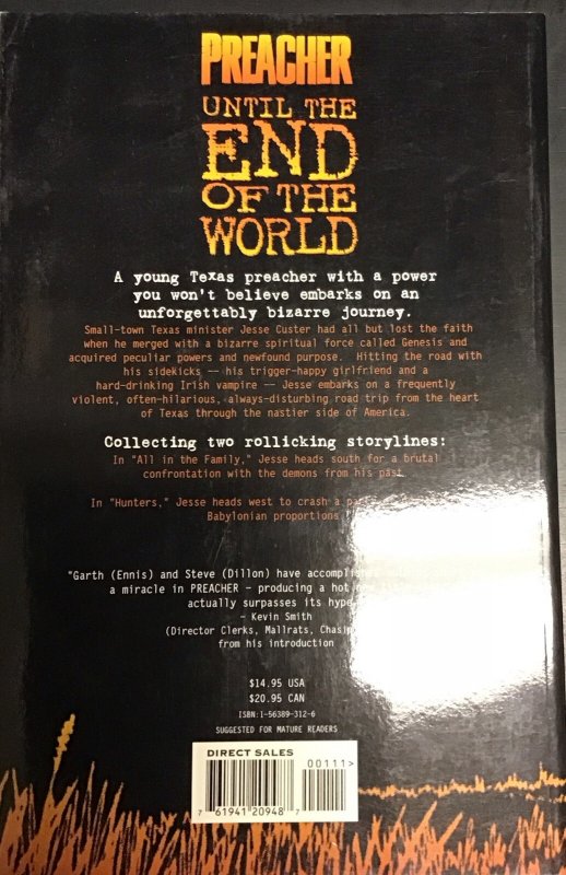 Preacher Until The End of The World (1997, Vertigo/DC Comics) TPB