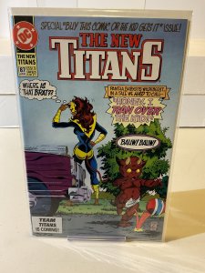 New Titans #87  1992  9.0 (our highest grade)