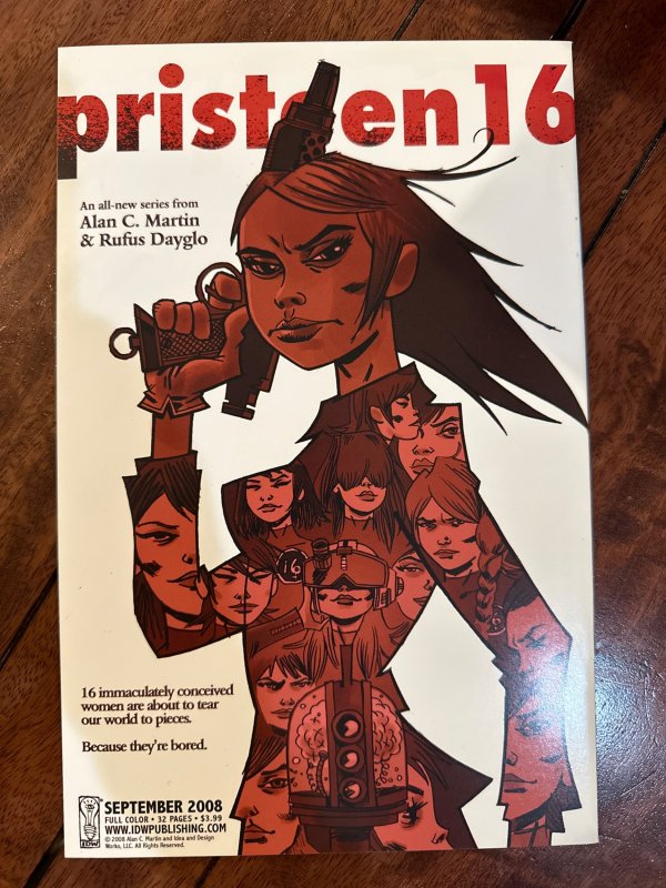 Spike: After the Fall #2 Sharp Bros Cover (2008)