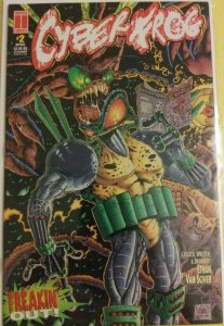 Cyber Frog CyberFrog #2 Variant Cover Harris Comics April Apr 1996 (VF+)