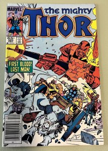 1987 mighty thor 362 Vintage Like A Bat Out Of Hel!  **Newsstand Edition** 
