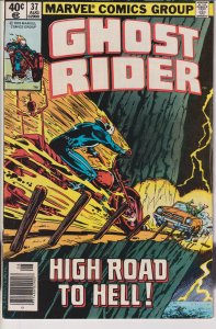 Marvel Comics! Ghost Rider! Issue #37! 