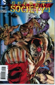 Justice League 23.4 (Secret Society) Lenticular Variant  9.0 (our highest grade)