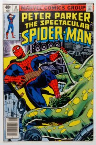 The Spectacular Spider-Man #31 (1979) Death of Carrion