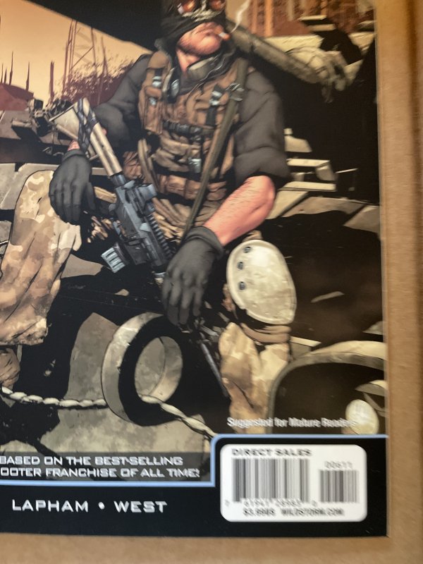 Modern Warfare 2: Ghost #6 NM+ Wildstorm Comics 2010 Low Print Run HTF