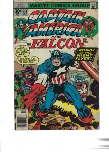 Captain America #214