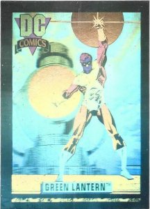 1991 DC Cosmic Cards Hologram #5 Green Lantern