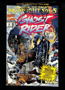 Ghost Rider (1990) #31 1ST FULL TEAM APPEARANCE MIDNIGHT SONS Variant