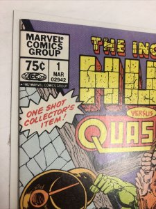 Incredible Hulk Versus Quasimodo (1983) # 1 (NM) Canadian Price Variant CPV !