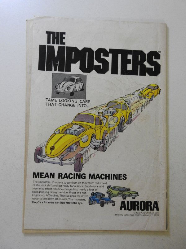 The Demon #2 (1972) GD Condition ink fc