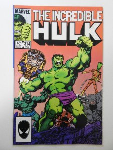 The Incredible Hulk #314 (1985) VF Condition!