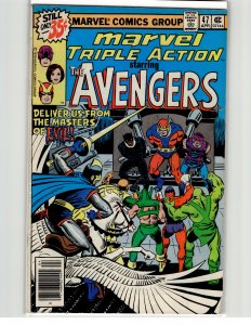 Marvel Triple Action #47 (1979) The Avengers