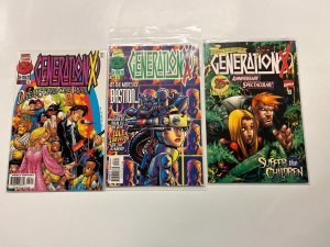 5 Generation X Marvel Comics Books #21 22 25 27 28 44 LP3