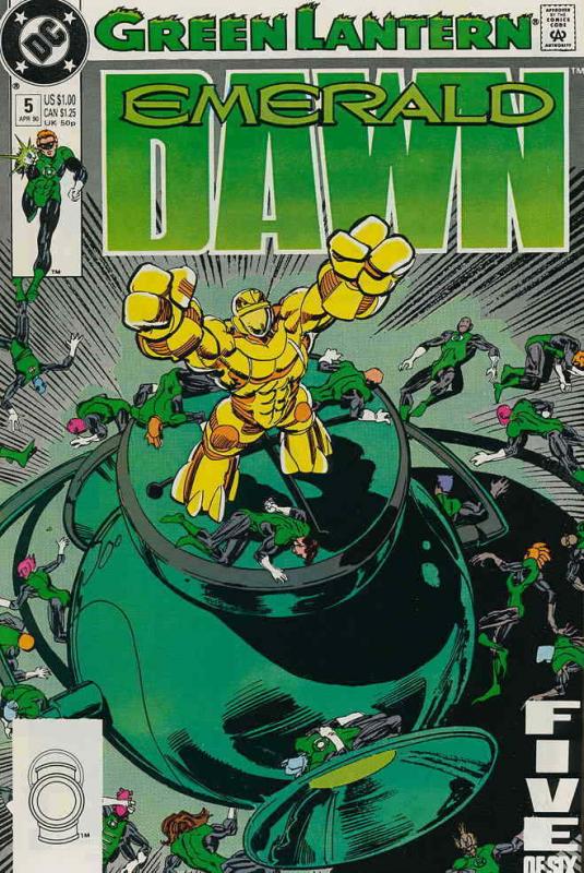 Green Lantern: Emerald Dawn #5 VF/NM; DC | save on shipping - details inside