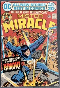 Mister Miracle #9 (1972, DC) Jack Kirby Cover & Art! 1st Appearance Himon! FN+