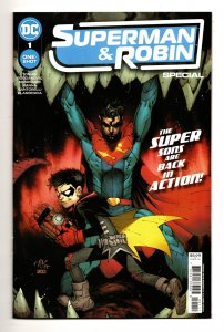 SUPERMAN & ROBIN SPECIAL #01 (2022) VIKTOR BOGDANOVIC | TRADE DRESS | ONE-SHOT