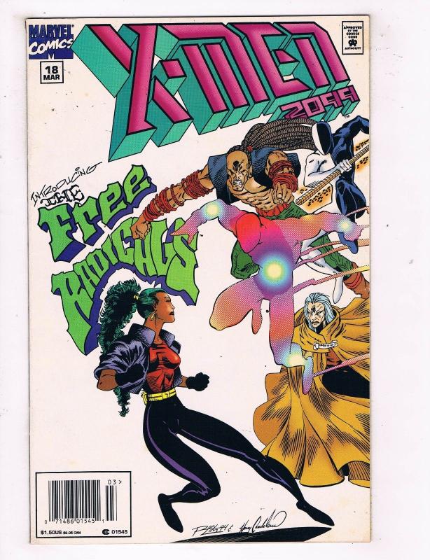 X-Men 2099 #18 VF Marvel Comics Modern Age Comic Book Mar 1995 DE44