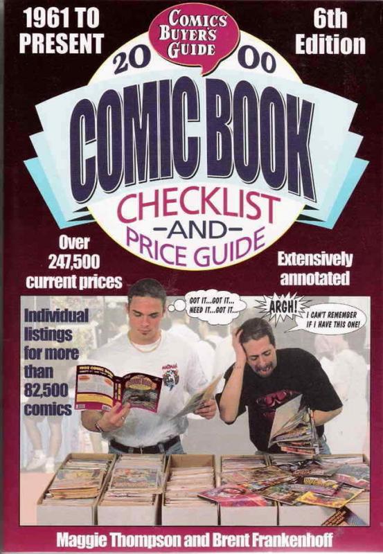 Comics Buyer’s Guide Comic Book Checklist & Price Guide #2000 FN; Krause | save