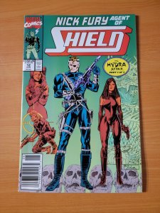 Nick Fury Agent of Shield #12 Newsstand Variant ~ NEAR MINT NM ~ 1990 Marvel