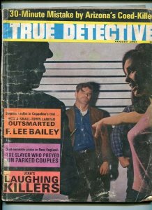 TRUE DETECTIVE-AUG. 1967-DUAL HOMICIDE-SLAYER-KILLERS-FACELESS-TRYST-MUR FR/G