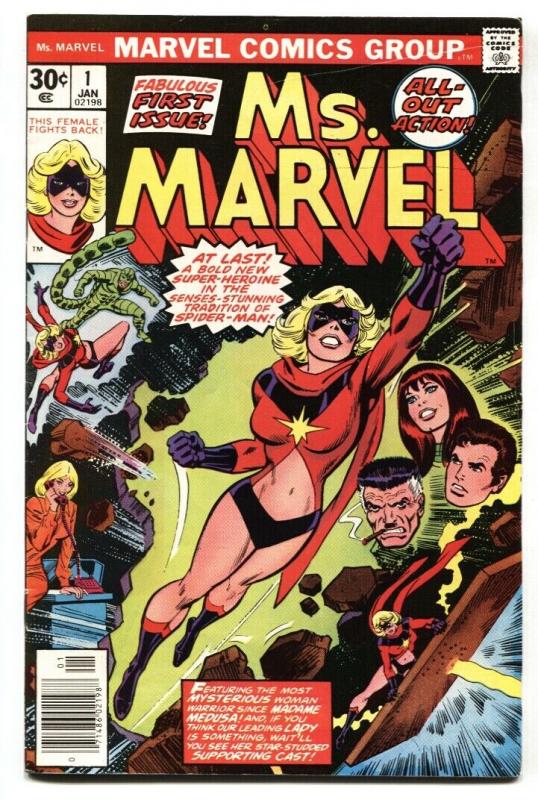 MS. MARVEL #1 1976 First issue comic book VF-