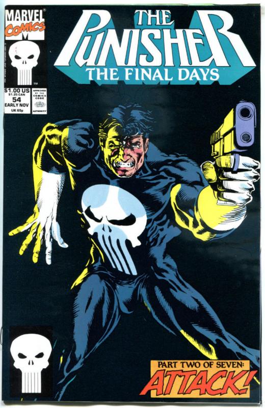 PUNISHER #50, 53 54, NM, Mike Baron, 1987, Justice, more in store, 3 issues