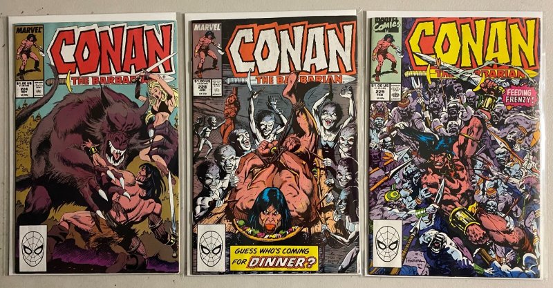 Conan the Barbarian lot #200-229 Marvel (average 6.0 FN) 27 diff (1987 to 1990)