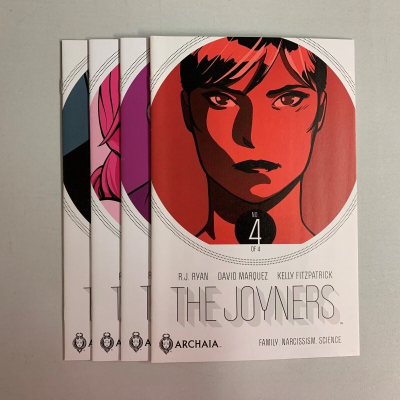 The Joyners #1-4 Set (Archaia 2016) 1 2 3 4 R. J. Ryan (8.5+)  