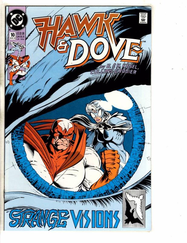 Lot Of 10 Hawk & Dove DC Comic Books # 1 2 3 4 5 6 7 8 9 10 PP14