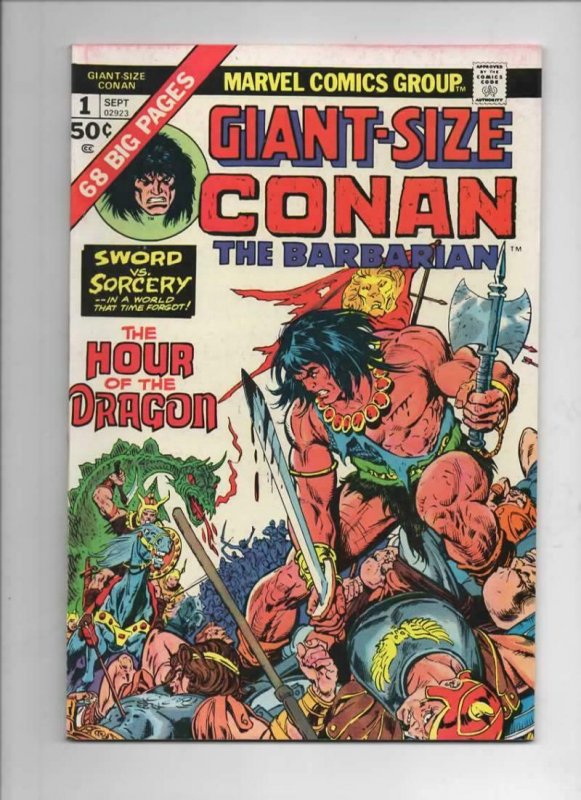 GIANT-SIZE CONAN #1, VF, Barry Smith, Hour of Dragon Belit, 1974, more in store