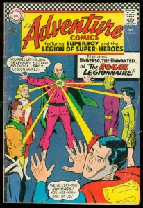 ADVENTURE COMICS #349-DC COMICS-FIRST UNIVERSO-SUPERBOY G/VG