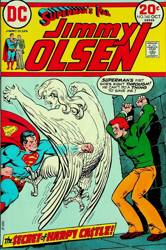 Superman's Pal Jimmy Olsen No.160 (Oct 1973, DC) - Fine