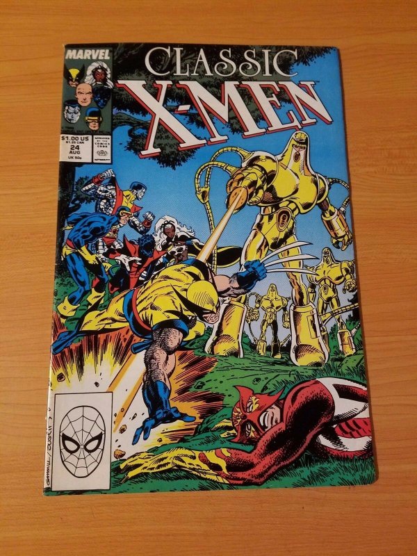 Classic X-Men #24 ~ NEAR MINT NM ~ (1988, Marvel Comics) 