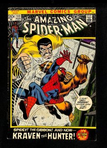 Amazing Spider-Man #111 Kraven the Hunter!