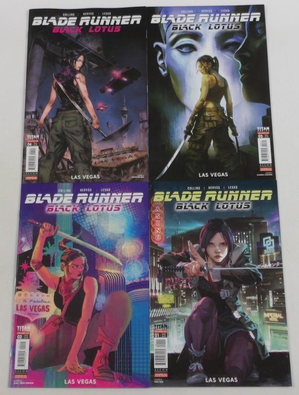 Blade Runner Black Lotus: Las Vegas #1-4 VF/NM complete series ; Titan (AC71)