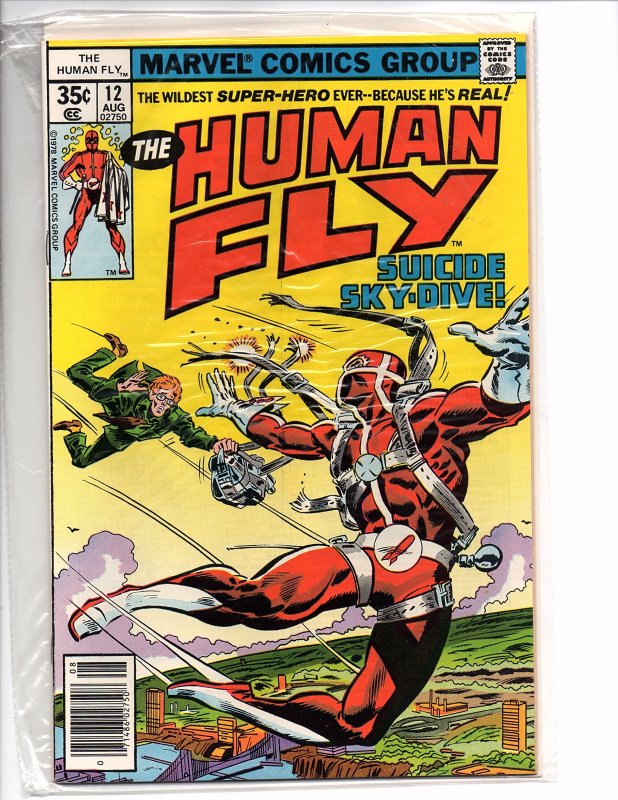 Marvel Comics The Human Fly #12  Dave Cockrum Bill Mantlo