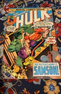 The Incredible Hulk #193 (1975) vs Sampson