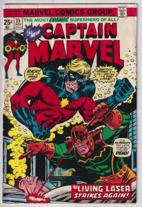 Captain Marvel #35 (1974) Captain Marvel