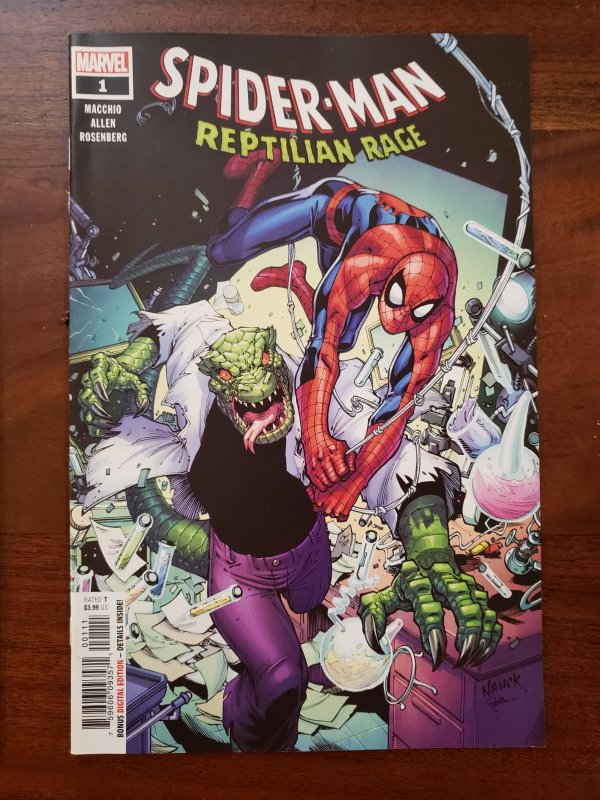 Spider-Man Reptilian Rage #1 Spectacular Spider-Man #1 Civil War 2 Spider-Man #1