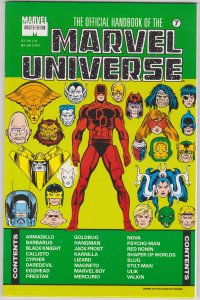 The Official Handbook of the Marvel Universe: Master Edition #7 (1991)