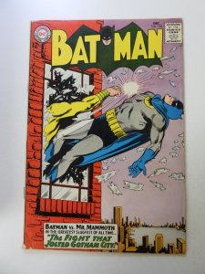 Batman #168 (1964) FN- condition stains back cover cover