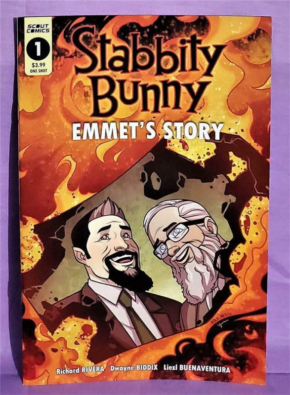 Richard Rivera STABBITY BUNNY Emmet's Story #1 Dwayne Biddix (Scout, 2019)!