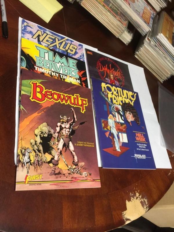 Nexus Time Beavers Demon Knight Fortunes Friends All Nm Graphic Novels