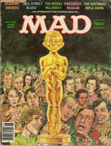 ORIGINAL Vintage 1982 Mad Magazine #231 Ronald Reagan Hill Street Blues