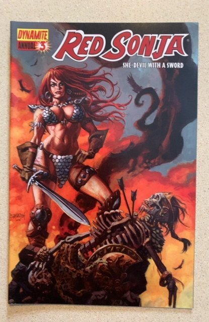 Red Sonja Annual #3 (2010) Dan Brereton Story, Art & Cover DYNAMITE